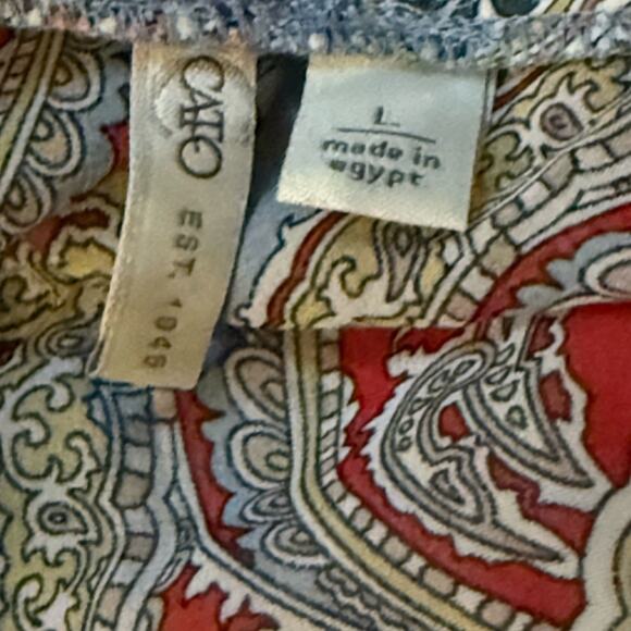 Y2K Semi Sheer Boho Colorful Bell Sleeve Ruffled Jacket XL Feminine Festival - Picture 8 of 9